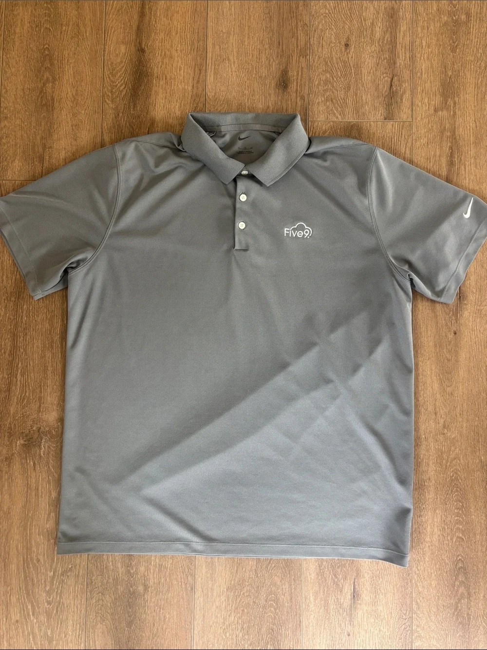 Nike Men's Gray Golf Polo XL